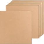 12-pack MDF craft board squares