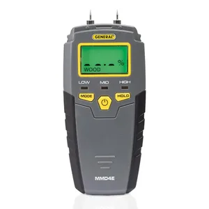 General Tools MMD4E digital moisture meter for testing wood