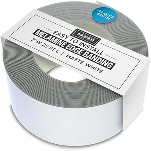WoodPress pre-glued melamine edge banding roll