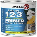 Zinsser Bulls Eye 1-2-3 water-base primer and sealer quart can