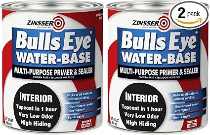 Zinsser Bulls Eye primer sealer bottles