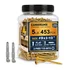 5 pound box of number 9 exterior deck screws