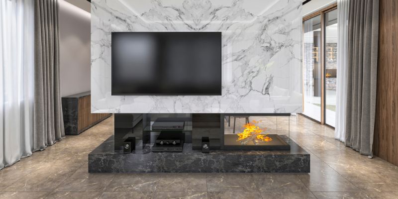 Benefits of a Cherry Wood Fireplace TV Stand