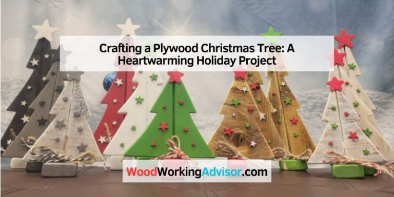 Crafting a Plywood Christmas Tree