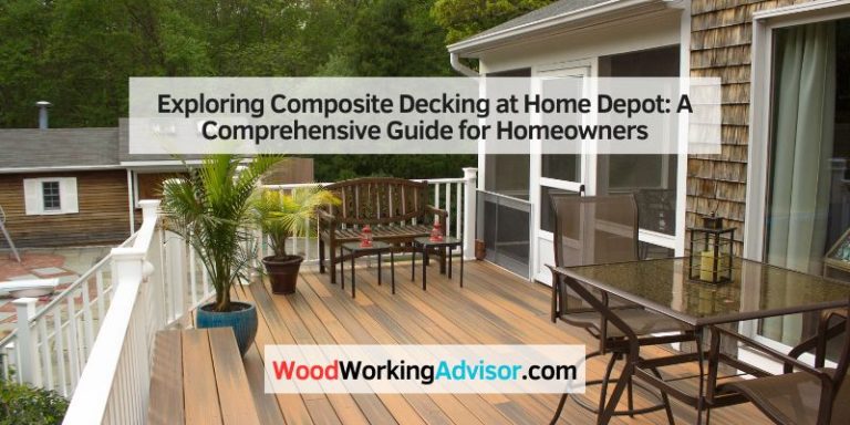 Exploring Composite Decking at Home Depot