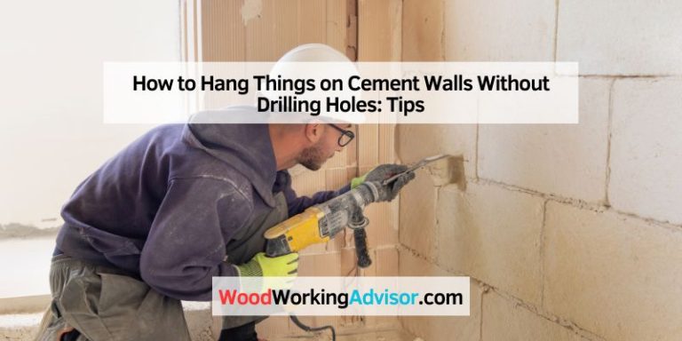 How to Hang Things on Cement Walls Without Drilling Holes