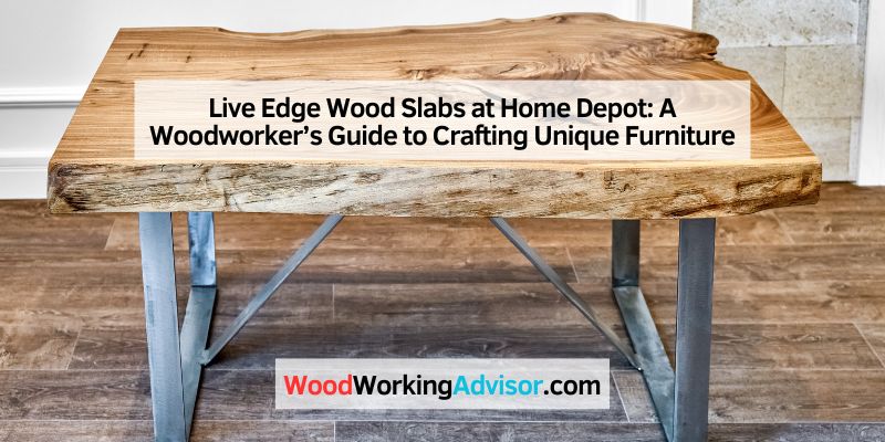Live Edge Wood Slabs at Home Depot