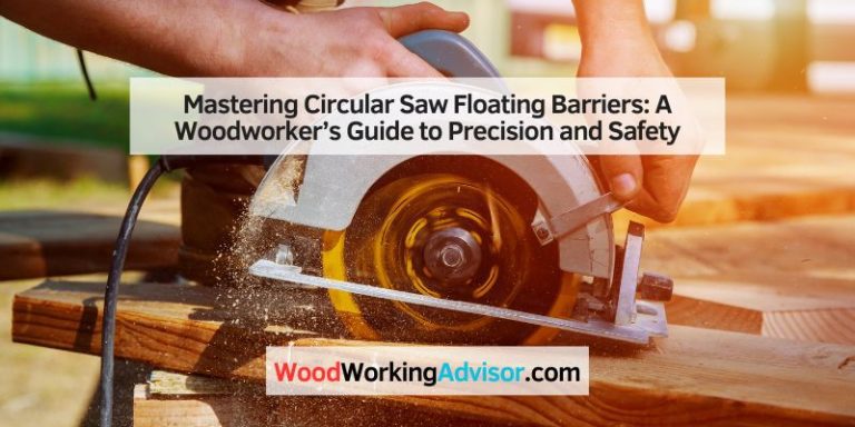 Mastering Circular Saw Floating Barriers