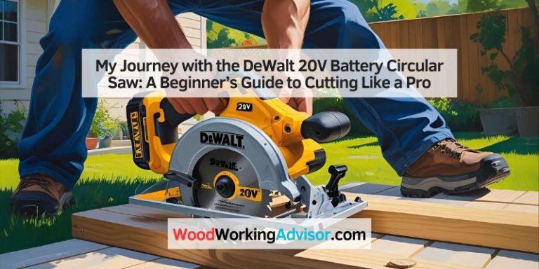 My Journey with the DeWalt 20V Battery Circular Saw