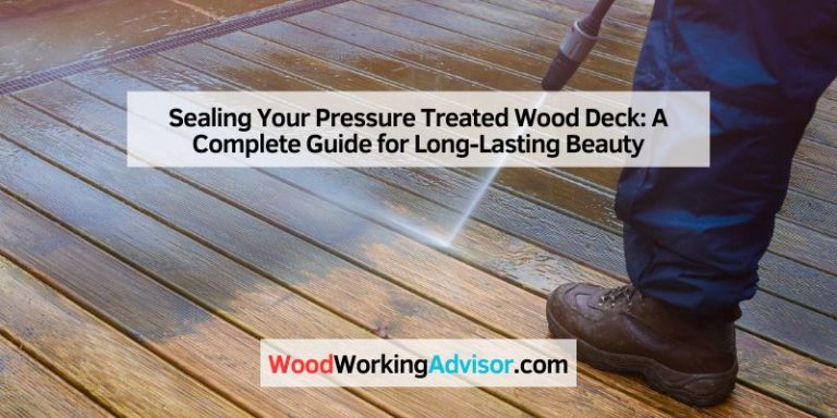 Sealing Your Pressure Treated Wood Deck