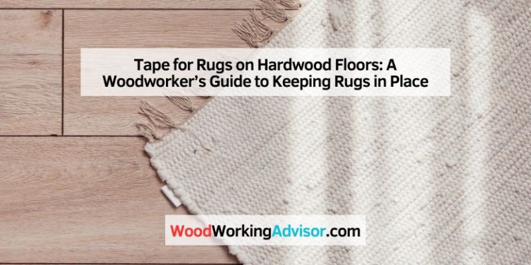 Tape for Rugs on Hardwood Floors