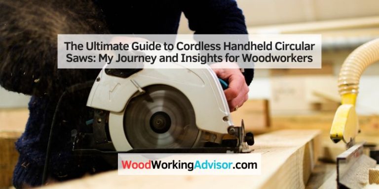 The Ultimate Guide to Cordless Handheld Circular Saws