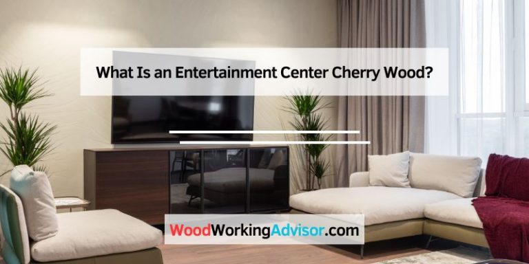 What Is an Entertainment Center Cherry Wood