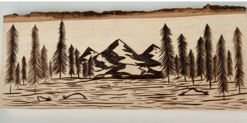 Why Choose Mountain Patterns for Wood Burning