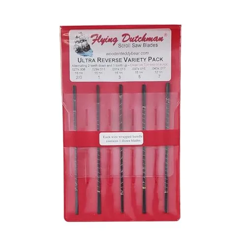 Flying Dutchman scroll saw blade variety pack