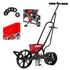 Chapin push garden seeder with red seed hopper for row spacing