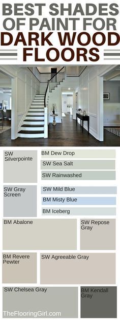 Dark Wood Floors Wall Color