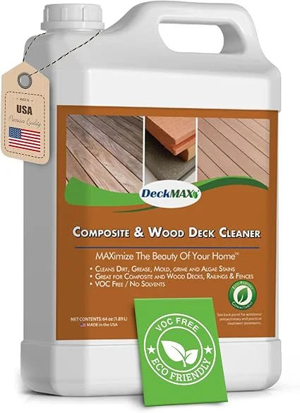 Wet & Forget composite deck cleaner bottle