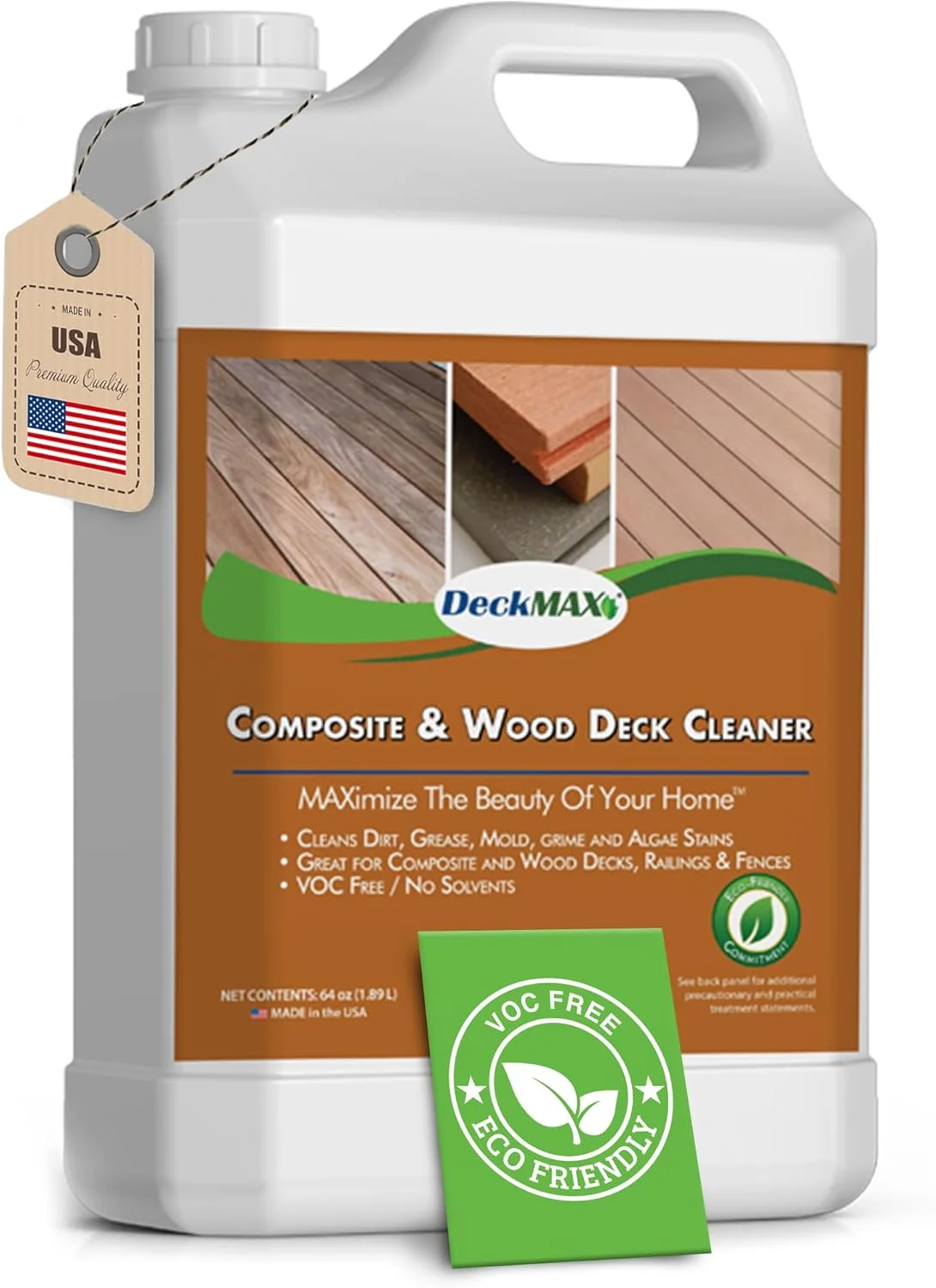 DeckMAX Composite and Wood Deck Cleaner bottle