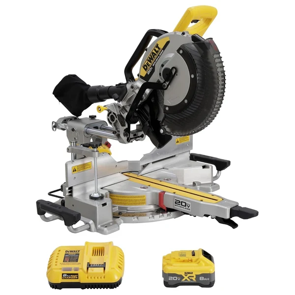 DeWalt DCS785WW1 20V Max XR 12 inch double bevel sliding miter saw kit