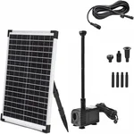 ECO-WORTHY solar fountain pump kit with solar panel product photo