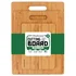 Freshware 3-piece bamboo cutting board set with hanging holes