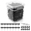500-pack hidden deck fasteners for composite decking with starter clips