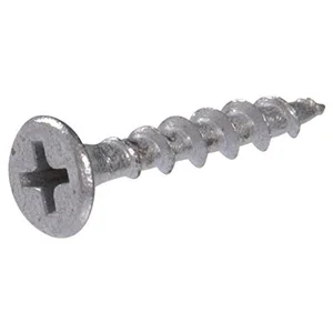 Hillman galvanized deck screws rated for ACQ pressure-treated lumber