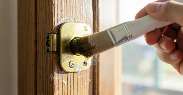 How to Remove Paint From Brass Hinges Without Removing Them