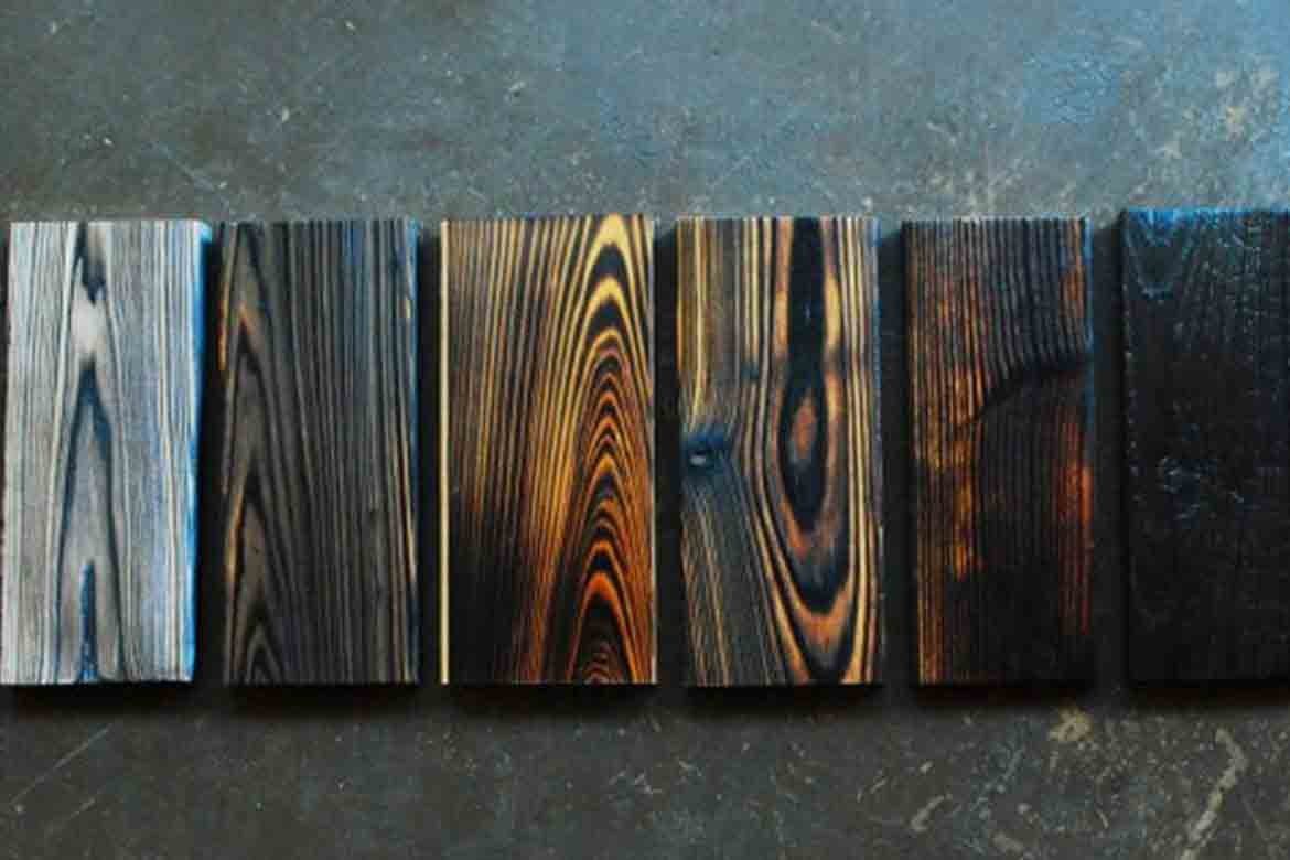 Japanese Wood Burning Finish