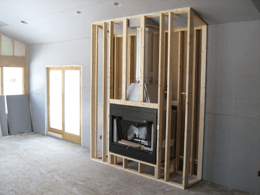 Prefab Wood Burning Fireplace
