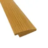 Solid oak overlap reducer with 1/4-inch high overlap lip