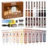 Wood Furniture Repair Kit Set of 41 Laminate Vinyl Floor Repair Kit