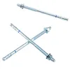 HROMIGRY 1/2 inch by 10 inch zinc concrete anchor bolt 12 pack