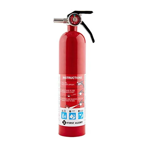 First Alert HOME1 fire extinguisher, UL rated 1-A:10-B:C