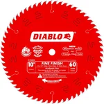 Diablo D1060X 60-Tooth Fine Finish 10