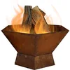 Sunnydaze Rustic Affinity 24-inch wood-burning steel fire pit