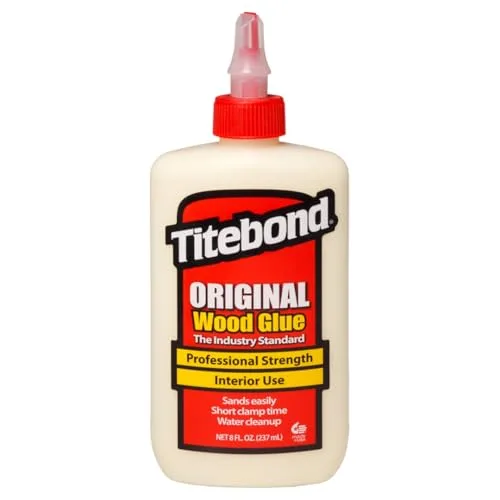 Titebond Original wood glue for layering segmentation projects