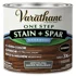 Varathane One Step Stain and Spar in Semi-Gloss Dark Walnut