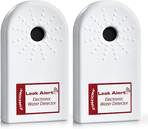 Zircon Leak Alert water leak detector, 2 pack