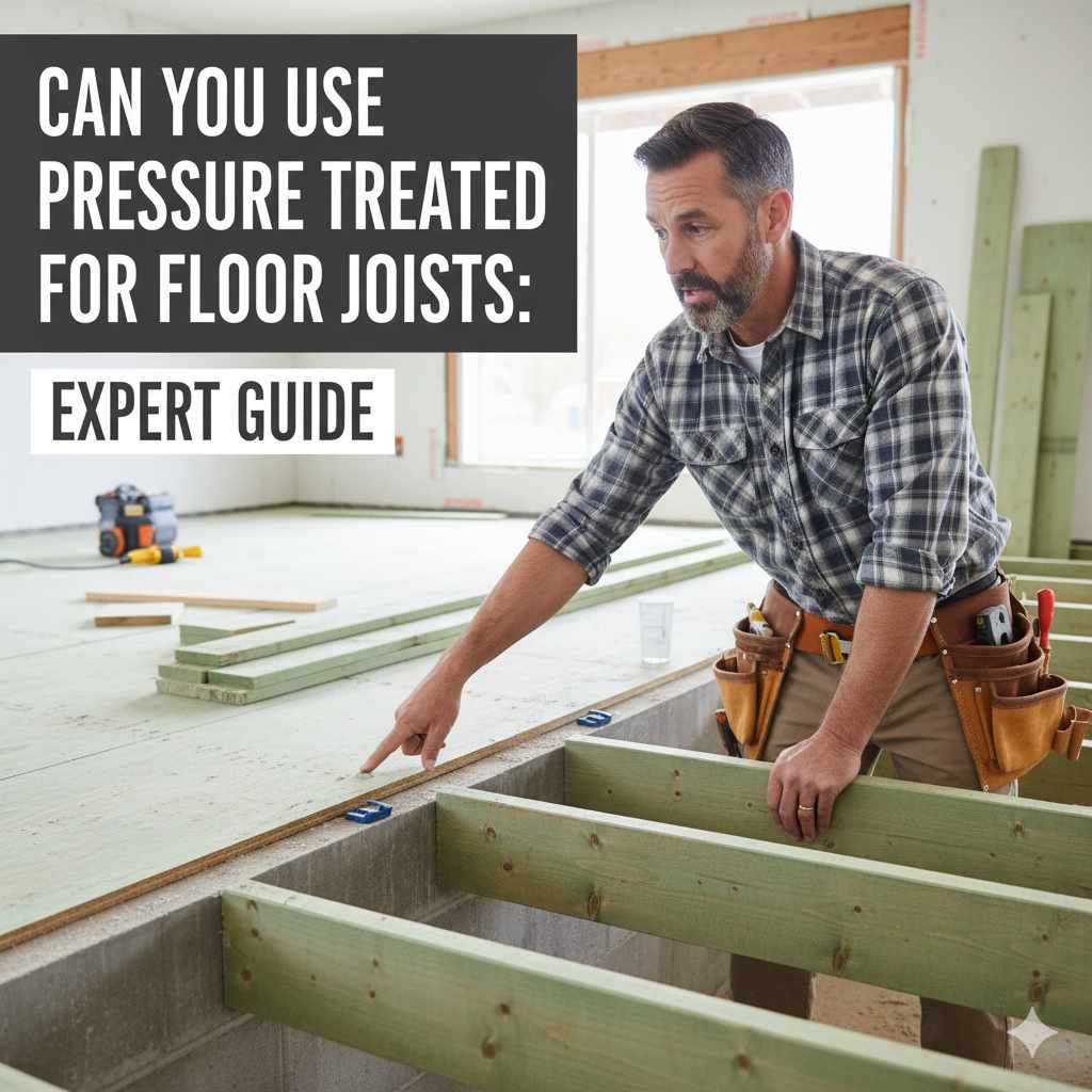 Can You Use Pressure Treated Wood for Floor Joists