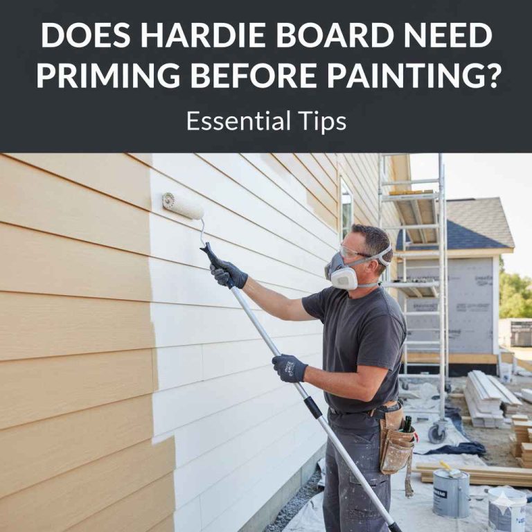 Does Hardie Board Need Priming Before Painting