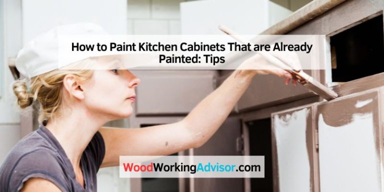How to Paint Kitchen Cabinets That are Already Painted