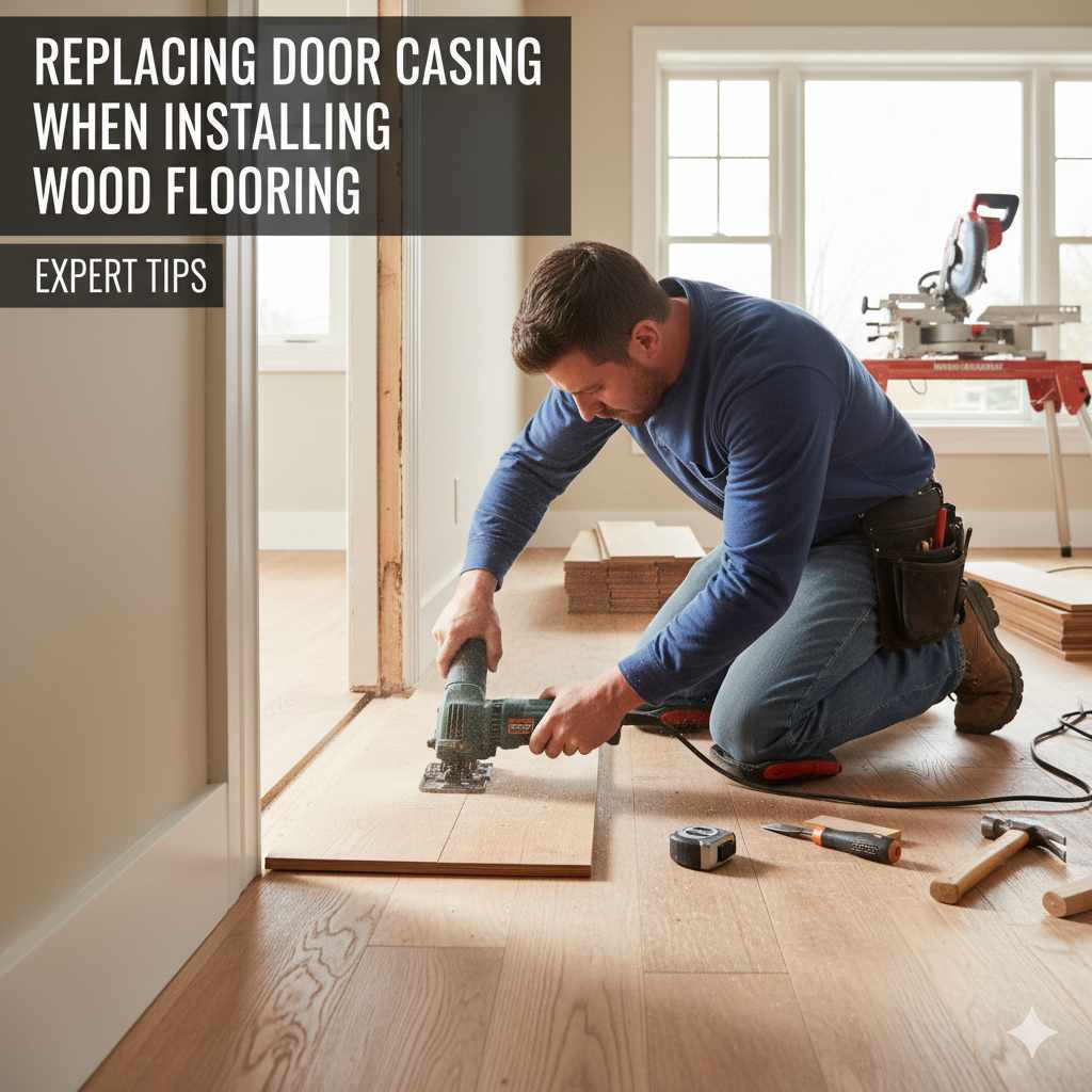 Replacing Door Casing When Installing Wood Flooring