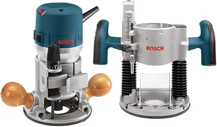 Bosch 1617EVSPK combination plunge and fixed base router kit