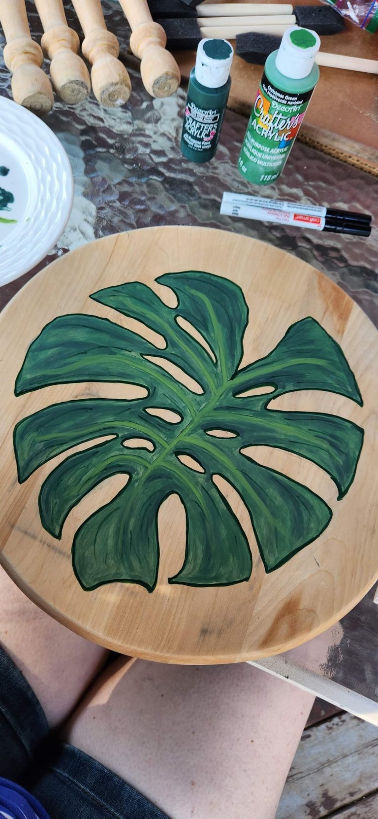 Can You Paint Over Stained Wood With Acrylic Paint