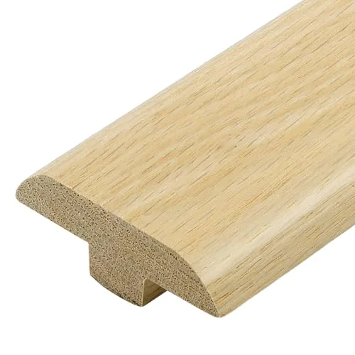 CroBlissful Solid Red Oak T-Molding Floor Transition Strip