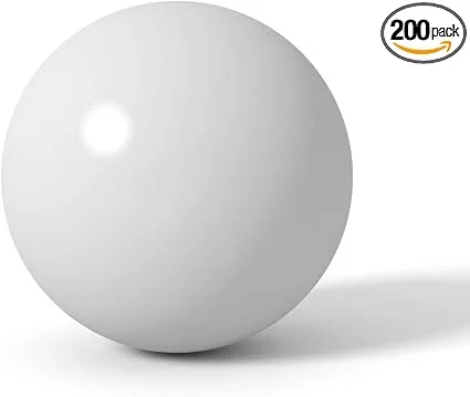 BC Precision 3/16 inch Delrin plastic bearing balls, 200 pack