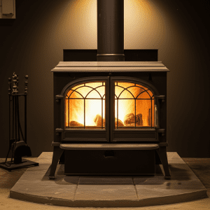 A BASEMENT STOVE TO HEAT THE WHOLE HOUSE visual data 6