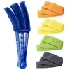 Hiware window blind cleaner duster brush with five microfiber sleeves